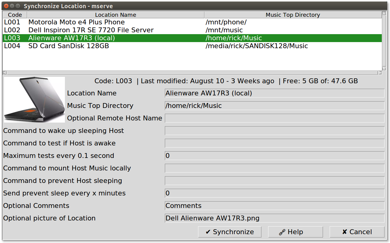 mserve Synchronize Location.png